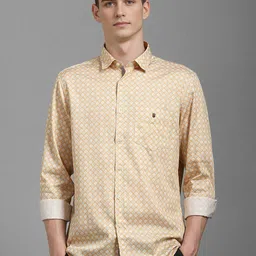 Louis Philippe Sport Men Geometric Printed Opaque Cotton Casual Shirt-picture-32