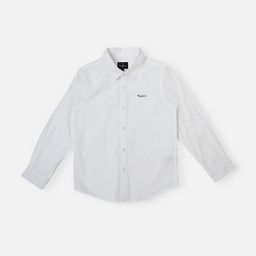 Pepe Jeans Boys Spread Collar Long Sleeve Cotton Casual Shirt-picture-40