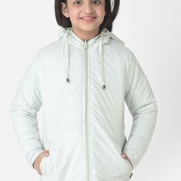 Crimsoune Club Girls Reversible Padded Jacket with Embroidered-picture-17