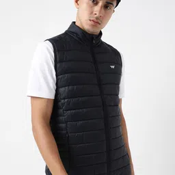 Wildcraft Men Mock Collar Solid Casual Gilet Lightweight Jacket-picture-27