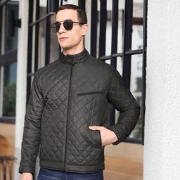 The Indian Garage Co Men Brown Quilted Jacket-picture-24