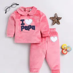 Moms Love Infant Girls Embroidered Top with Trouser-picture-15