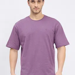 Duke Men Solid Oversized Drop Shoulder Sleeves T-shirt-picture-36