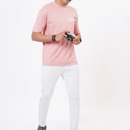 ZU Graphic Printed Oversized Cotton T-shirt image 1