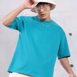 Beyoung Rounder Neck Drop-Shoulder Sleeves Oversized T-shirt-picture-44