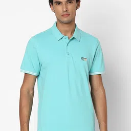 SPYKAR Polo Collar Cotton T-Shirt-picture-13