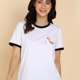 Adyavastram Graphic Printed Round Neck Cotton T-shirt-image-46