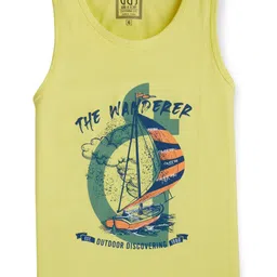 Gini and Jony Boys Graphic Printed Sleeveless T-shirt-picture-14