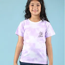 NUSYL Girls Tie & Dye Cotton T-Shirt-picture-10