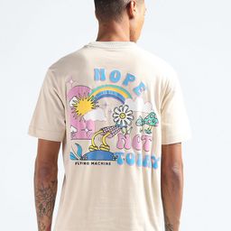 Flying Machine Graphic Printed Pure Cotton Oversized T-shirt-picture-0