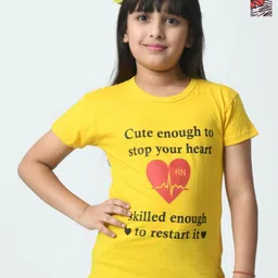 BAESD Girls Biker 2 Printed Pockets T-shirt-picture-41