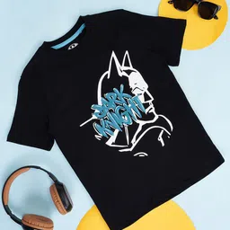 Pantaloons Junior Boys Batman Printed Cotton T-shirt-picture-44