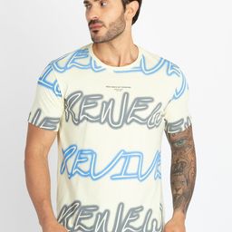 Status Quo Men Typography Printed Pure Cotton Cut Outs T-shirt-picture-23