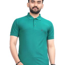 Divra Clothing Polo Collar Regular -Fit T-Shirt-picture-35