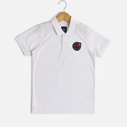 Allen Solly Junior Boys Polo Collar Short Sleeves Cotton T-shirt-picture-42