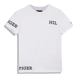 Tommy Hilfiger Boys Typography Printed Cotton T-shirt-picture-55