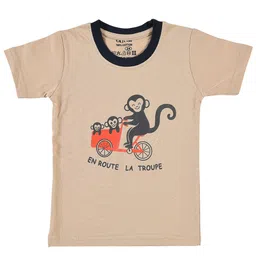 CATCUB Kids Graphic Printed Round Neck Cotton Regular T-shirt-picture-34