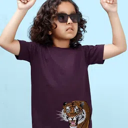 NUSYL Boys Round Neck Graphic Printed T-shirt-image-19