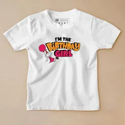 BE AWARA Infant Girls Typography Printed Cotton T-shirt-picture-10