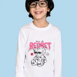 NUSYL Boys Gangster Vector Printed Cotton T-shirt-picture-21