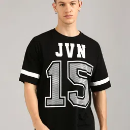 Joven Men Varsity Printed Applique T-shirt-picture-28