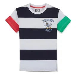 Gini and Jony Boys Striped Cotton T-shirt-picture-40