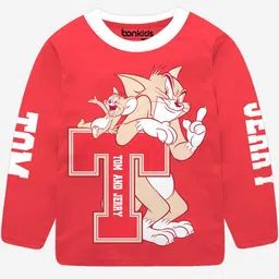 BONKIDS Boys Typography Printed Cotton T-shirt-picture-17