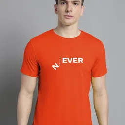 FBAR Typography Printed Round Neck Cotton T-shirt-picture-20