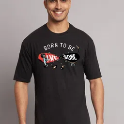 The Modern Soul Typography Printed Drop Shoulder Oversized T-Shirt-picture-27