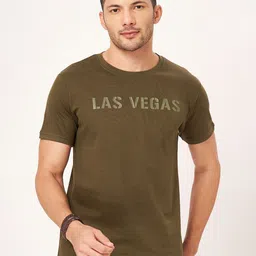 ZU Typography Printed Pure Cotton T-shirt-image-44