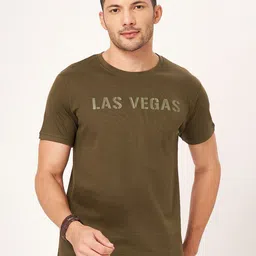 ZU  Typography Printed Pure Cotton T-shirt-image-40