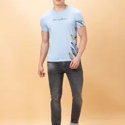 Being Human Men Typography Printed Applique T-shirt-picture-36