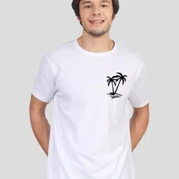 Greylongg Men Graphic Printed Round Neck Cotton T-shirt-picture-14