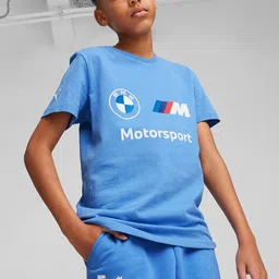PUMA Motorsport Kids Typography Printed Applique T-shirt image 1