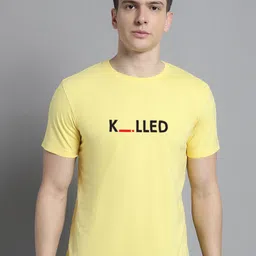 FBAR Typography Printed Cotton T-shirt-picture-10