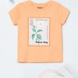 max Girls Floral Printed Applique T-shirt-picture-44