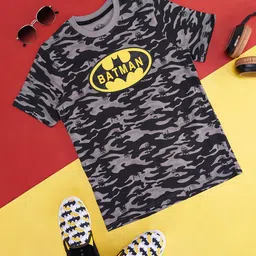 Pantaloons Junior Boys Camouflage Printed Cotton T-shirt-picture-29