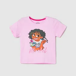 max Girls Graphic Printed Round Neck Cotton T-shirt-picture-12