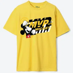 YK Disney Boys Mickey Mouse Printed Applique T-shirt-picture-17