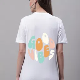 Miaz Lifestyle Typography Printed Round Neck Pure Cotton T-shirt-picture-23