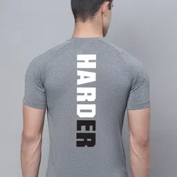 Friskers Typography Printed Dry Fit Sport T-shirt-image-0