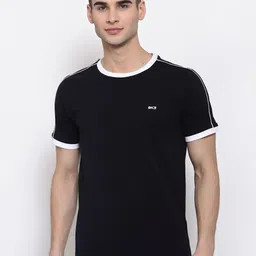 513 Men Navy Blue Regular Fit T-shirt-picture-31