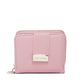 Lino Perros Women Pink Solid Zip Around Wallet-picture-25