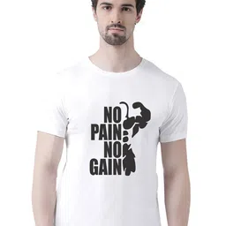 Friskers Men White Typography Printed Applique T-shirt-picture-35