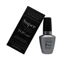 Cuccio Women Transparent 7 Seconds Reactive Top Coat-picture-10
