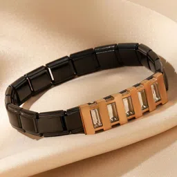 SALTY Hazel's Shadow Stainless Steel Wraparound Bracelet-image-80