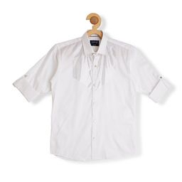 CAVIO Boys Spread Collar Satin Casual Shirt-picture-13