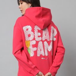 GRIFFEL Typography Printed Hooded Pullover Sweatshirt-picture-47