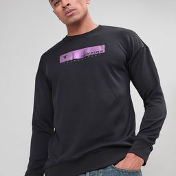 Technosport Graphic Printed Round Neck Antimicrobial Sweatshirt-picture-3