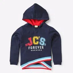 JusCubs Girls Printed Hooded Cotton Sweatshirt-image-25